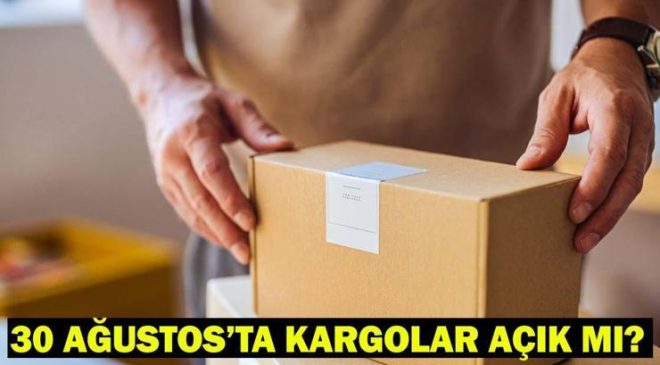 30 Ağustos Cumartesi günü kargolar açık mı, kapalı mı? Yarın kargolar dağıtım yapacak mı?