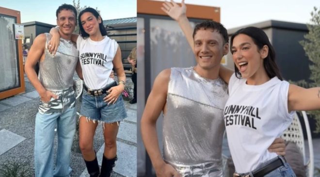 Edis, Dua Lipa ile buluştu